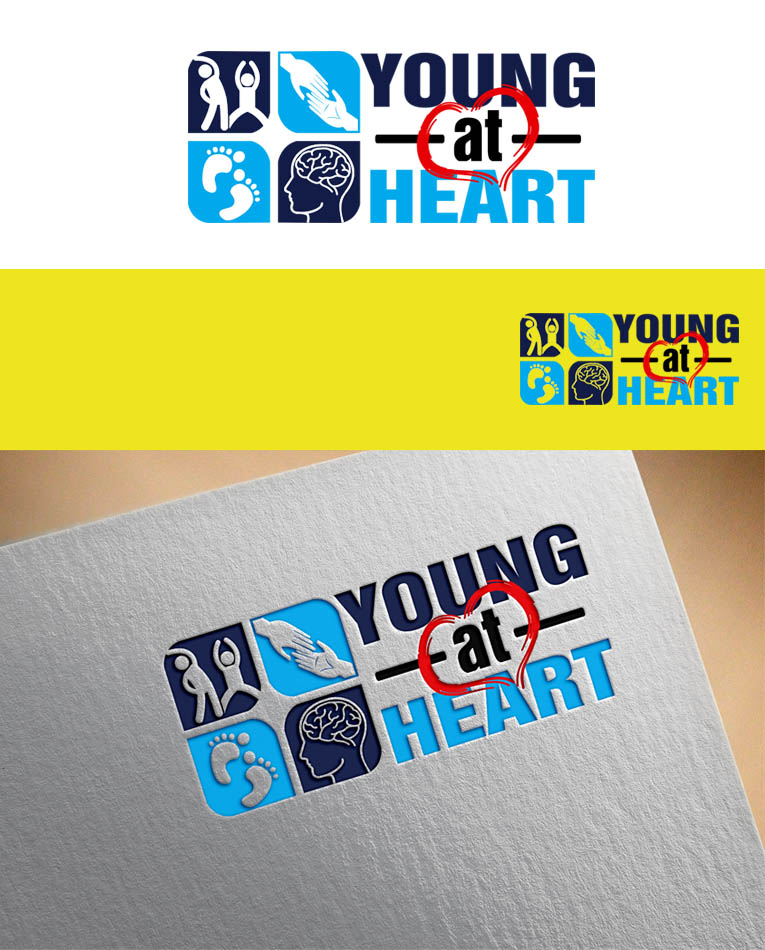 Logo and Business Card Design by ARtKISTA for Young at Heart | Design #17687696