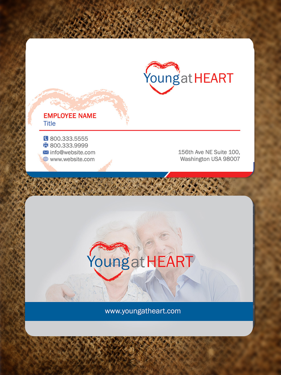 Logo and Business Card Design by Designs 2019 for Young at Heart | Design #17712158