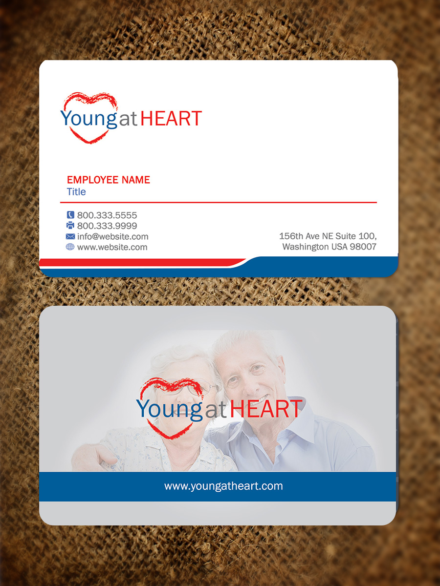 Logo and Business Card Design by Designs 2019 for Young at Heart | Design #17712159