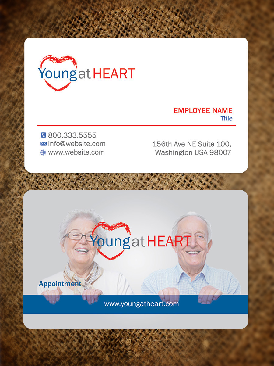 Logo and Business Card Design by Designs 2019 for Young at Heart | Design #17720009
