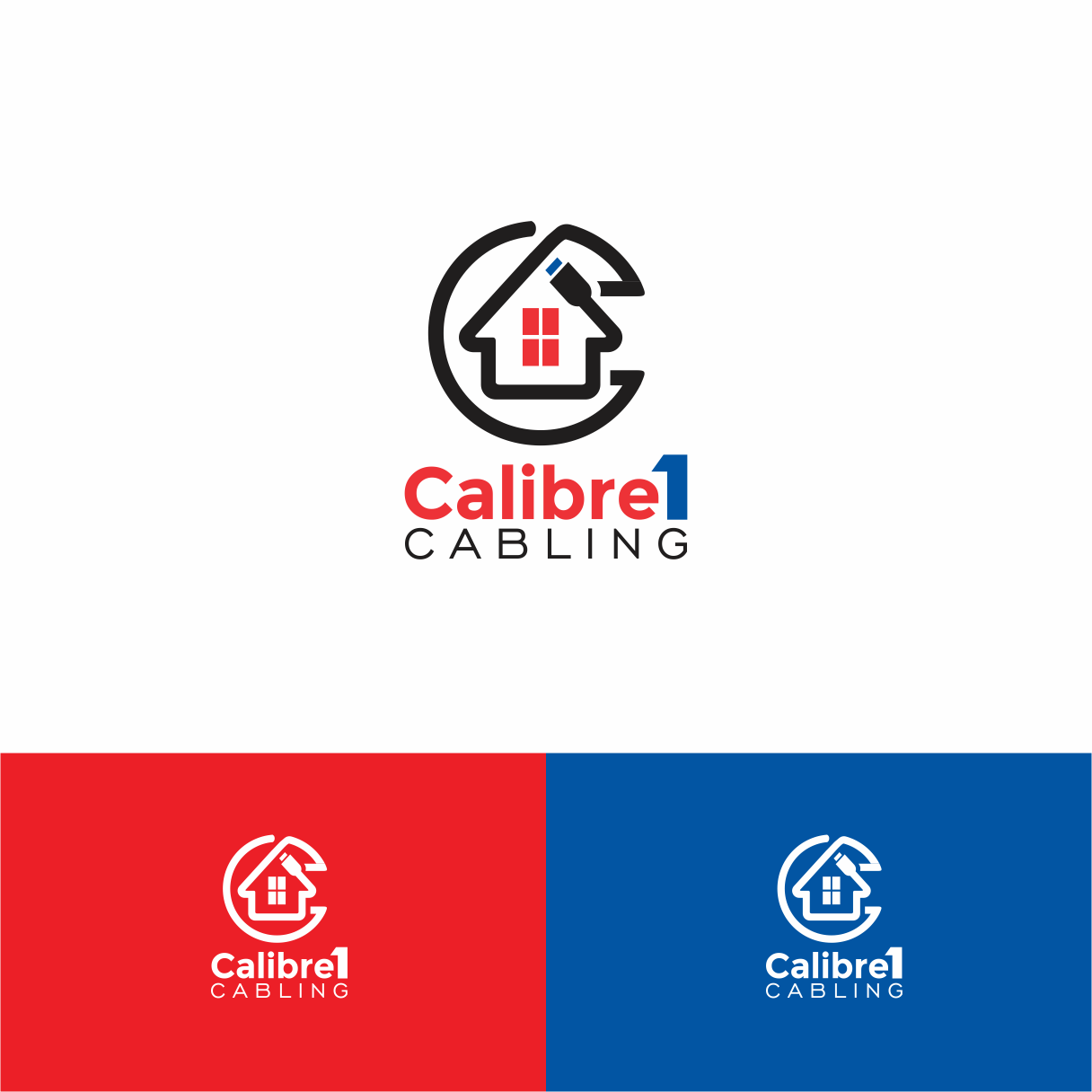 Logo-Design von Arham Hidayat für Calibre 1 Cabling | Design #17708862