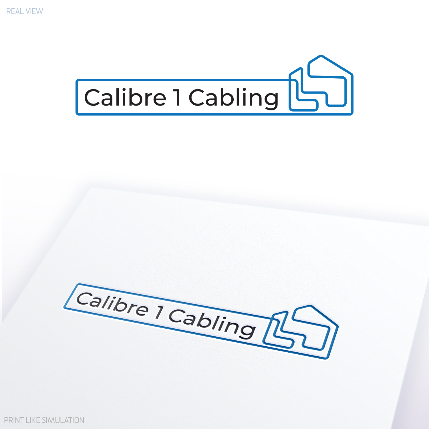 Diseño de Logo por Anthony para Calibre 1 Cabling | Diseño #17647142