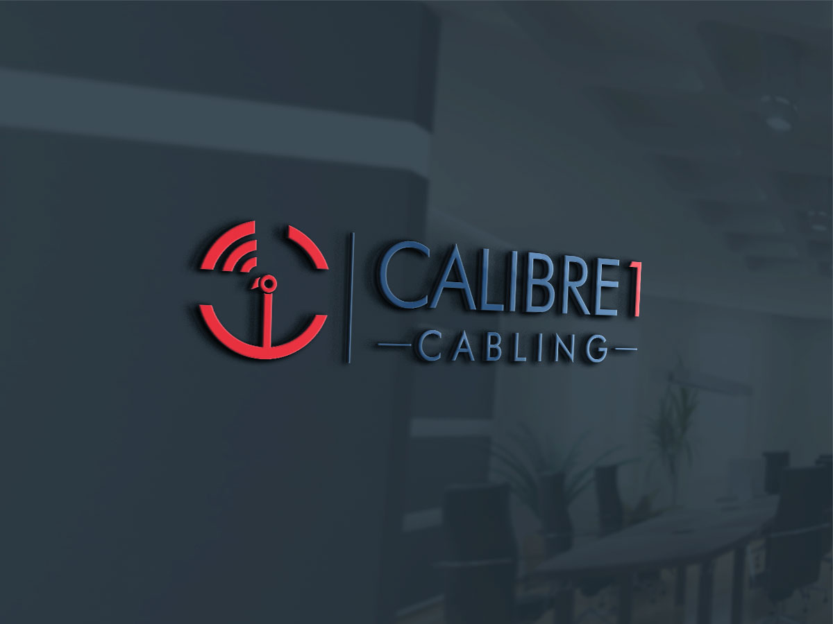 Logo Design by Atec for Calibre 1 Cabling | Design #17693889