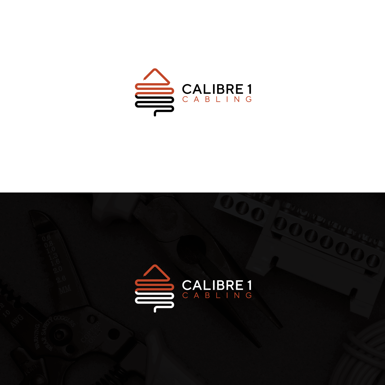 Logo Design by ds | designstructure for Calibre 1 Cabling | Design: #17651076