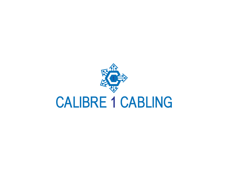 Logo Design by Hossen 2 for Calibre 1 Cabling | Design #17665378