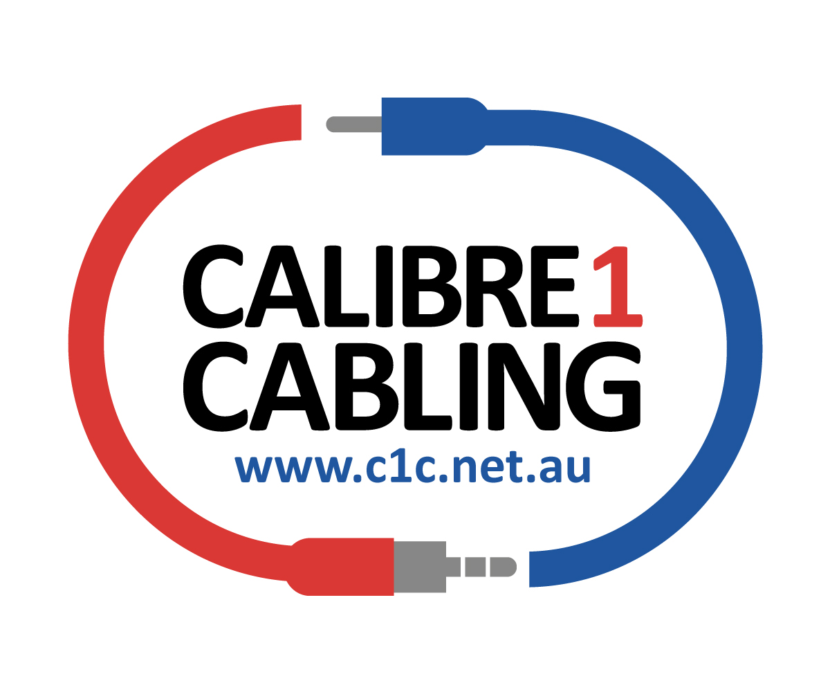 Logo-Design von Julie's Design Stuff für Calibre 1 Cabling | Design #17705387
