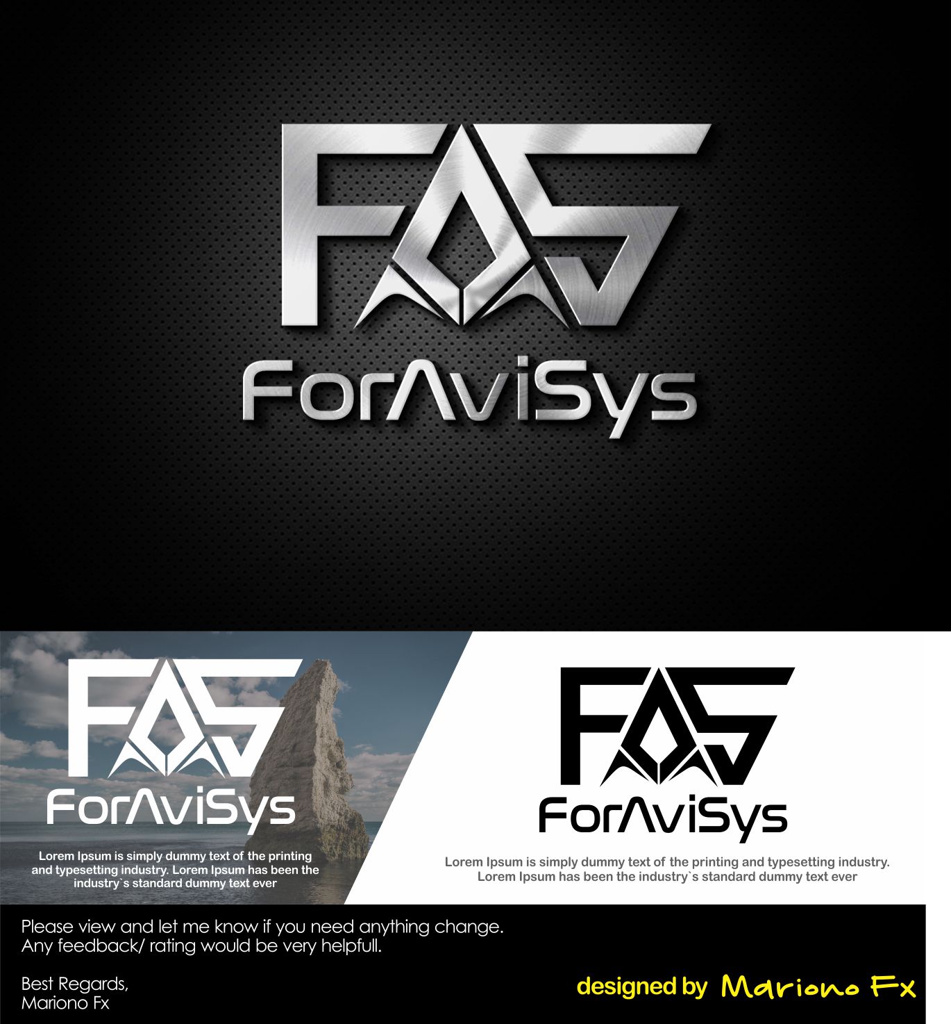 Logo Design by Mariono Fx for this project | Design #17691722