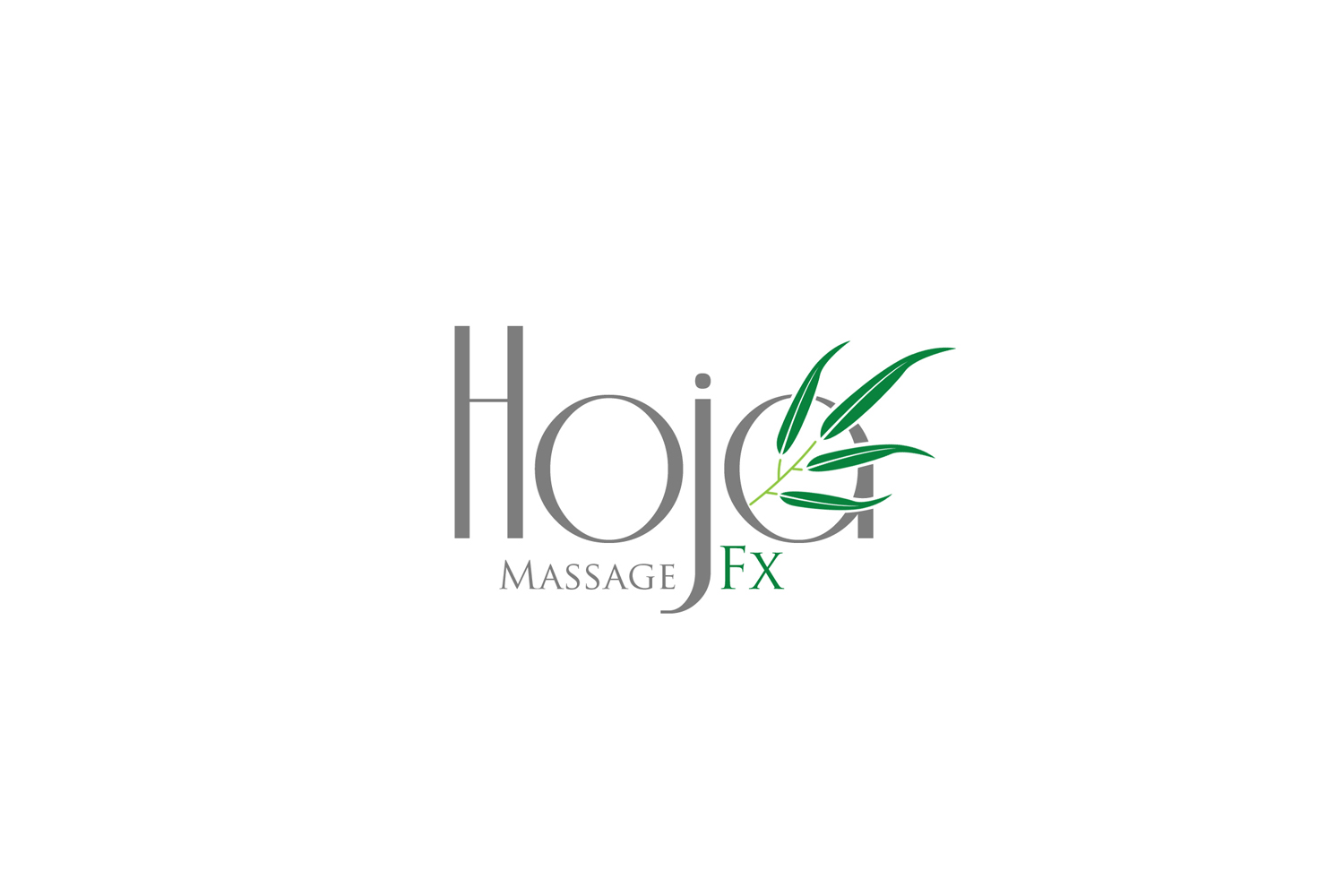 Logo-Design von R.Bello für Hoja by Massage FX | Design #17683543