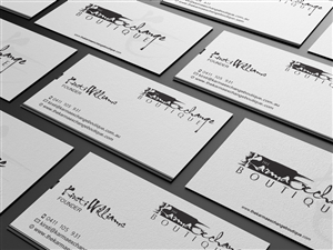 'The Karma Exchange Boutique' Ecommerce boutique (womens clothing) needs a business card design | Business Card Design by creativedesign