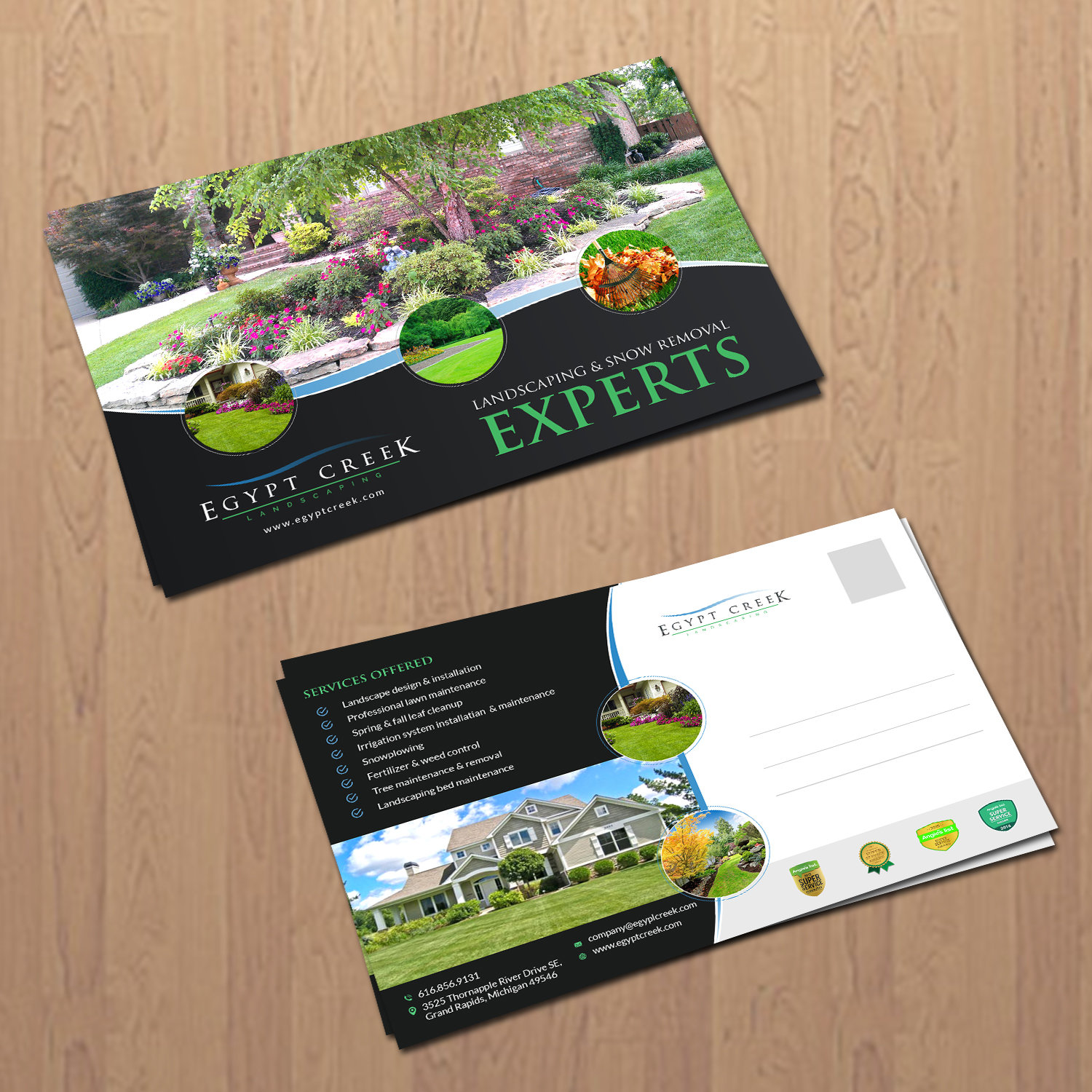 Postcard Design by creative.bugs for this project | Design #17658378