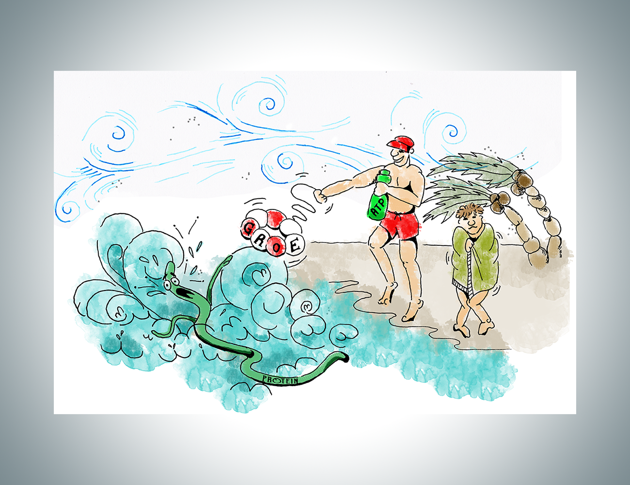 Illustration Design by Lezette_G for Howard Hughes Medical Institute | Design #17655850