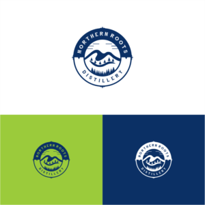 Logo Design by LouiePepito for Northern Roots Distillery | Design: #17639906
