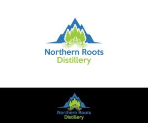Logo Design by Isnah Logo for Northern Roots Distillery | Design: #17647048
