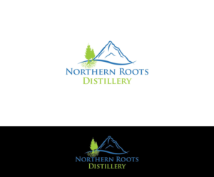 Logo Design by Isnah Logo for Northern Roots Distillery | Design: #17647049