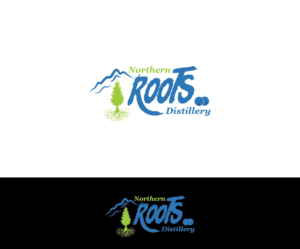 Logo Design by Isnah Logo for Northern Roots Distillery | Design: #17653394