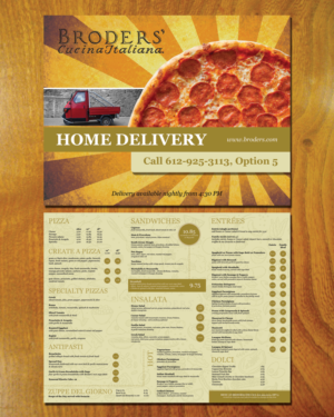 Pizza Delivery Flyer | Flyer Design by LeonFX