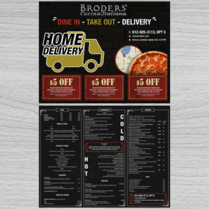 Flyer-Design von debdesign für Broders' Cucina Italiana | Design: #17646435