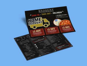 Flyer-Design von debdesign für Broders' Cucina Italiana | Design: #17646437