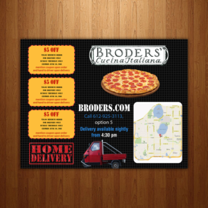 Flyer-Design von creative.bugs für Broders' Cucina Italiana | Design: #17650520