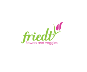 Logo Design by sponix for Friedt flowers and veggies | Design: #17655705