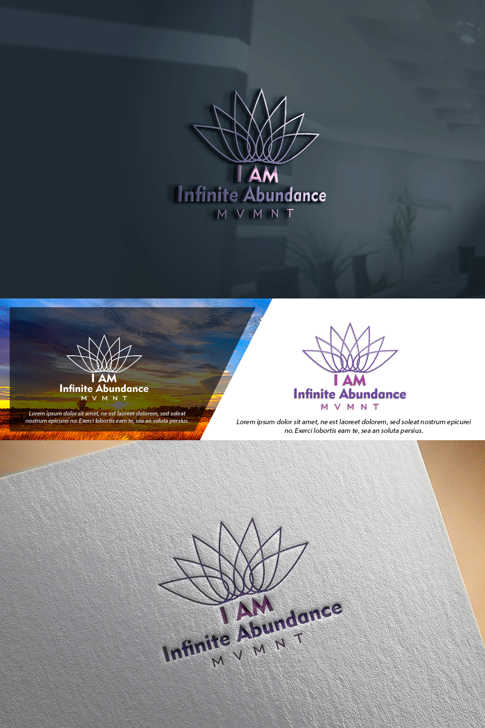Logo-Design von damian für Infinite Abundance Mvmnt | Design #17640064