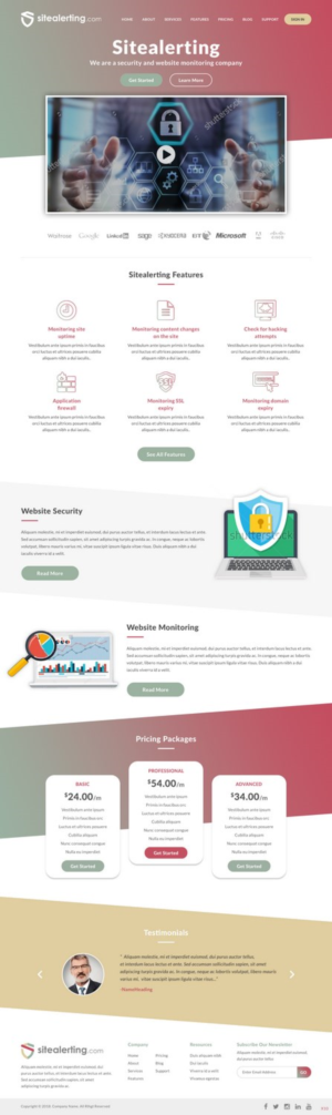 Web Design by pb for Monsii Limited | Design: #17671744