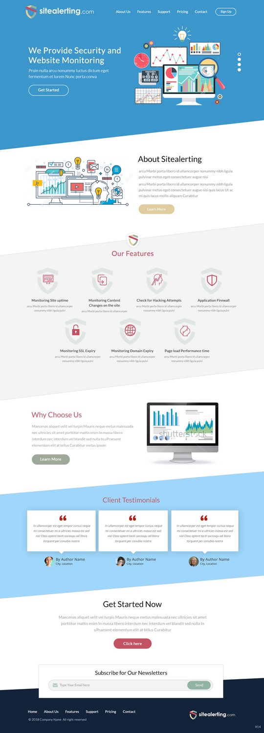 Web Design by pb for Monsii Limited | Design #17691945