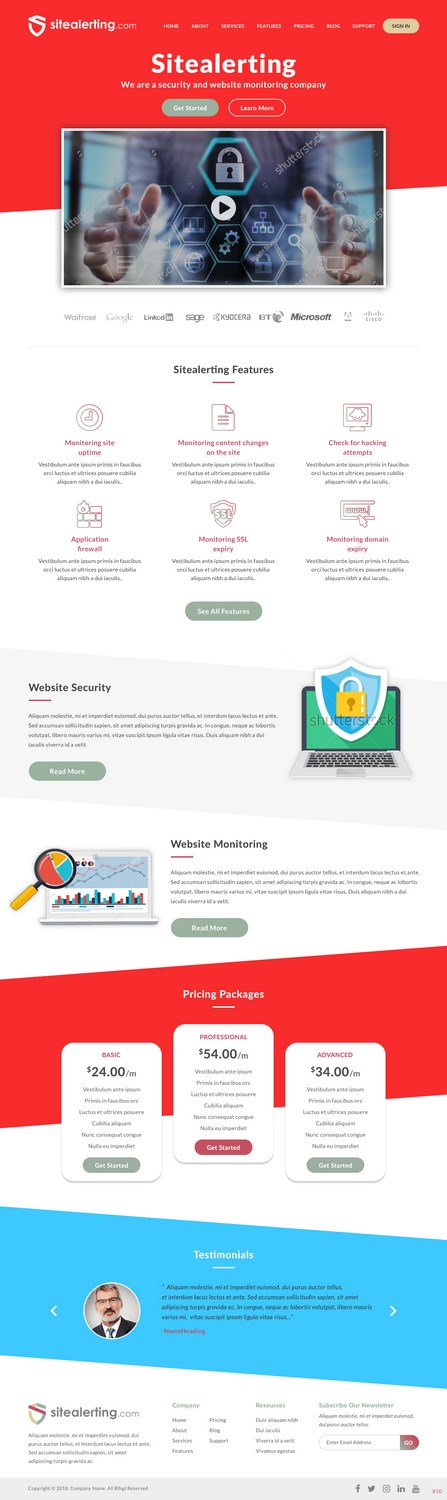 Web Design by pb for Monsii Limited | Design #17705212