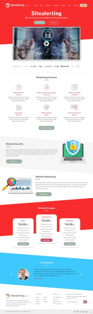 Web Design by pb for Monsii Limited | Design: #17705212