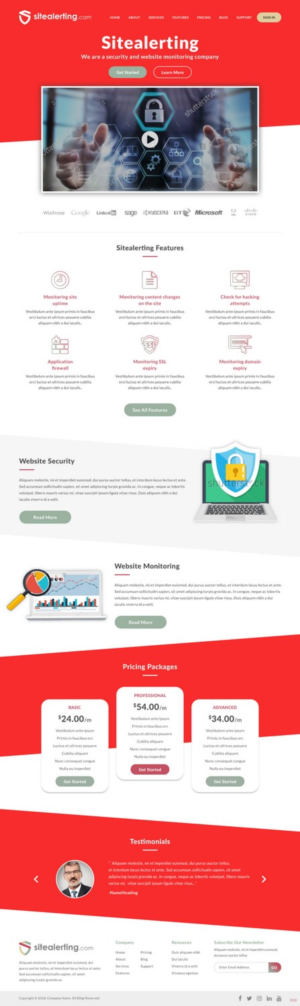 Web Design by pb for Monsii Limited | Design: #17705213