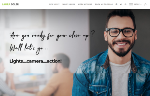 Web Design by CharaFathimalil for Laura Soler | Design: #17642835