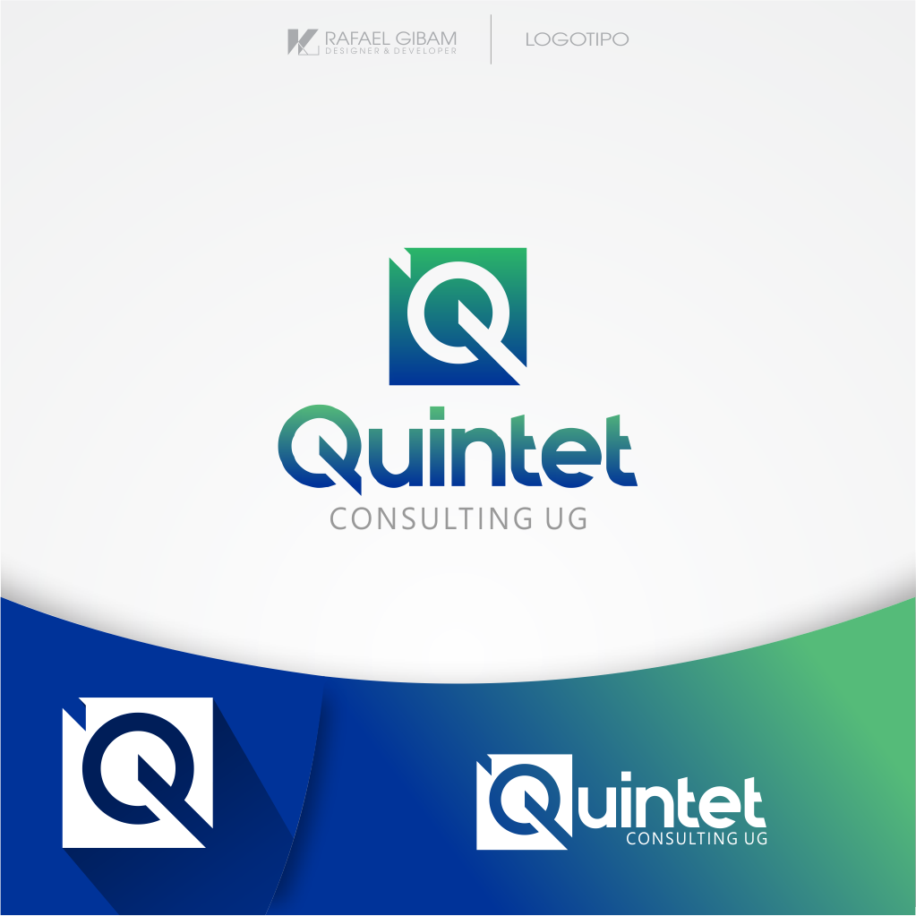 Logo and Business Card Design by Rafael Willames for Quintet Consulting UG (haftungsbeschraenkt) | Design #17719770