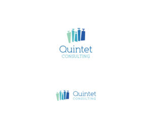 Logo and Business Card Design by ZETA for Quintet Consulting UG (haftungsbeschraenkt) | Design: #17787972