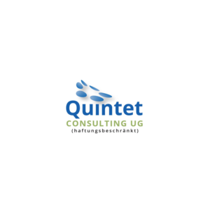 Logo- und Visitenkarten-Design von Venus L. Penaflor für Quintet Consulting UG (haftungsbeschraenkt) | Design #17697474