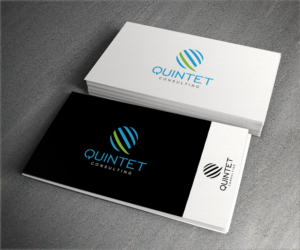 Logo and Business Card Design by aglaronde23 for Quintet Consulting UG (haftungsbeschraenkt) | Design: #17699695
