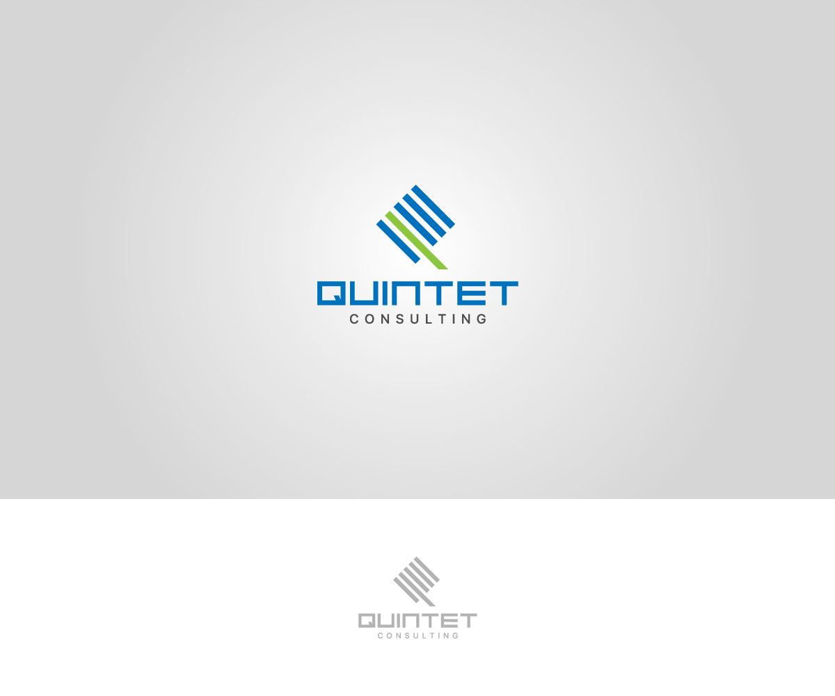 Logo and Business Card Design by aglaronde23 for Quintet Consulting UG (haftungsbeschraenkt) | Design #17700049