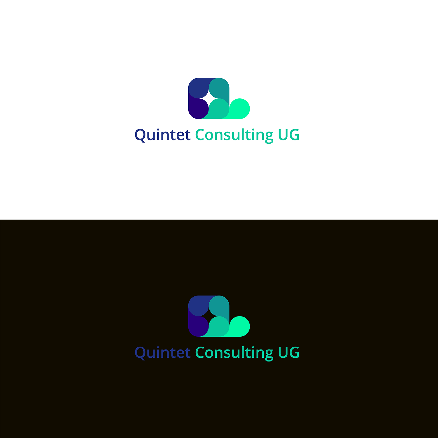 Logo and Business Card Design by Omee for Quintet Consulting UG (haftungsbeschraenkt) | Design #17691402