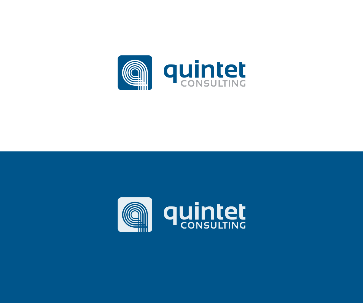 Logo and Business Card Design by bluejet for Quintet Consulting UG (haftungsbeschraenkt) | Design #17719708