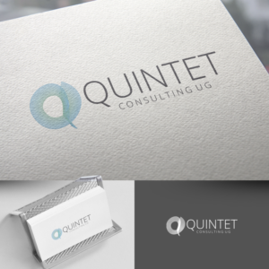 Logo and Business Card Design by rafaeldsgn for Quintet Consulting UG (haftungsbeschraenkt) | Design: #17706342