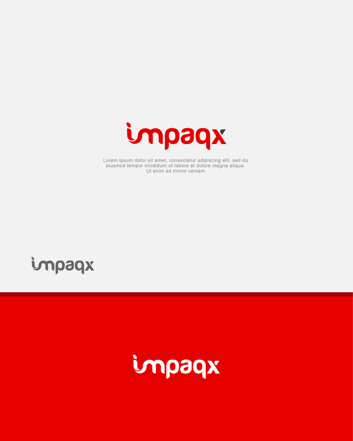 Logo Design by Ben Naveed for impaqX | Design #17652827