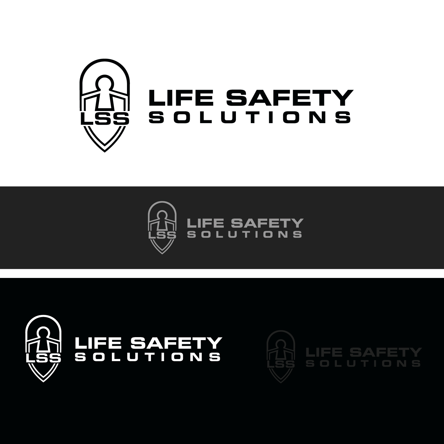 Logo Design by emptyboxgraphics for Life Safety Solutions | Design #17694386