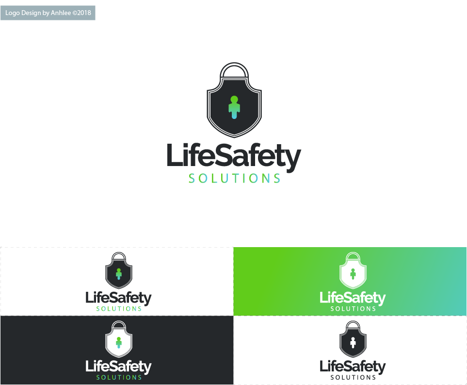 Logo Design by Anhlee for Life Safety Solutions | Design #17639848