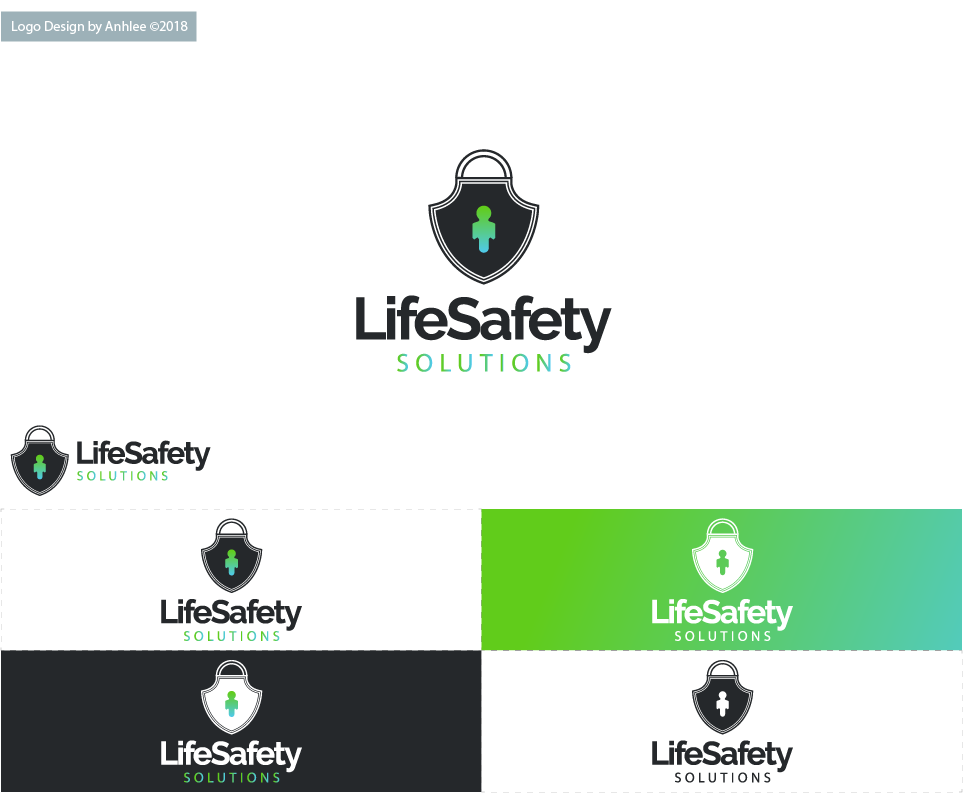 Logo Design by Anhlee for Life Safety Solutions | Design #17639854