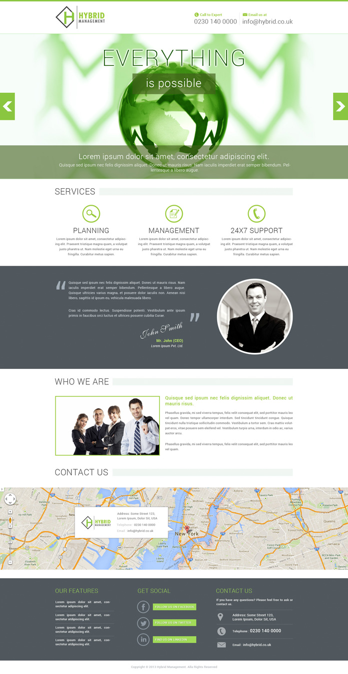 Wordpress Design by Hashim Creetto for this project | Design #2759997