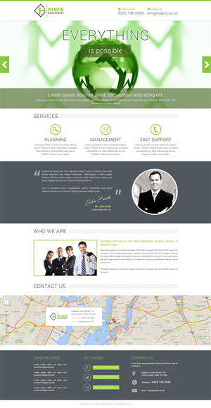 Wordpress Design by Hashim Creetto for this project | Design: #2759997