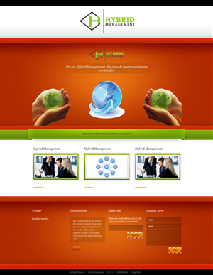 Wordpress Design by Chaitanya S. for this project | Design: #2762525
