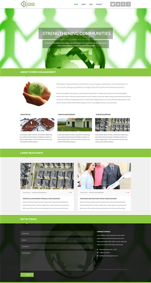 Wordpress Design by Emmanuel for this project | Design: #2784566