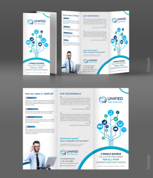 Flyer Design by debdesign for Unified Data Networks | Design: #17714841