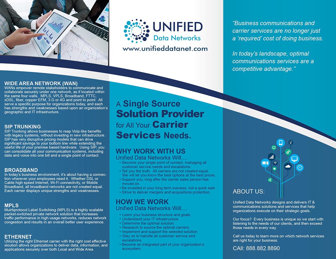 Flyer Design by jmsgraphicdesign for Unified Data Networks | Design #17662015