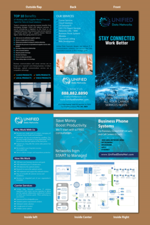 Flyer Design by Shiya@India for Unified Data Networks | Design: #17691810